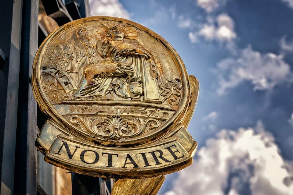 l'emblème des notaires